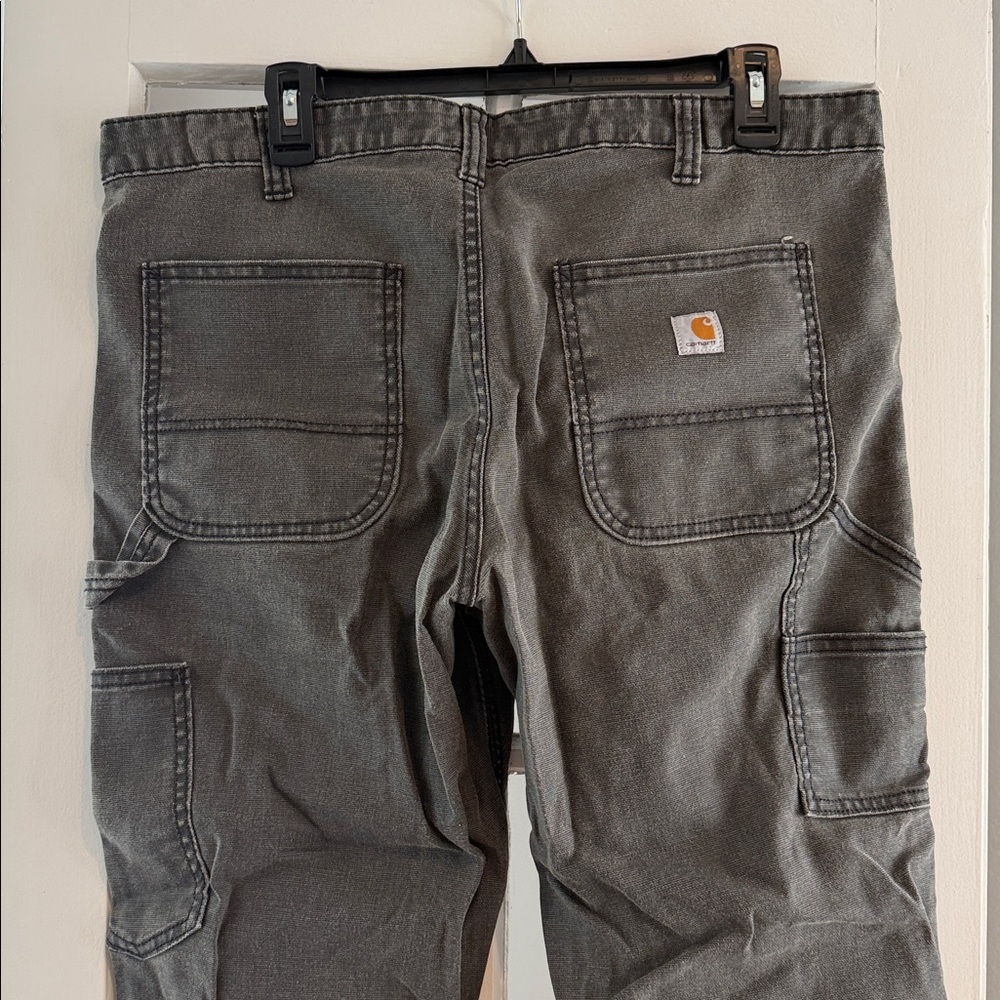 Carhartt women’s double knee pants 14 SHORT - Picture 6 of 10
